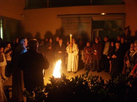 Benedicció del foc nou